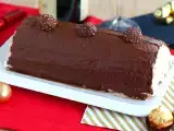 रेसिपी फेररो रोशर के साथ ब्यूच डे नोएल