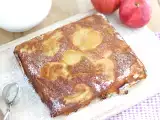 रेसिपी सेब का अदृश्य केक