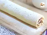 रेसिपी नुटेला रोल केक