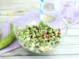 रेसिपी फैसले के सलाद में बेकन