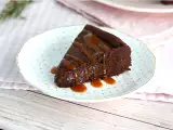 रेसिपी चॉकलेट और नमकीन मक्खन कारमेल फोंडेंट