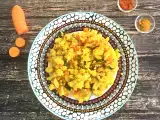 रेसिपी कुसकुस एक्सप्रेस (चिकन और सब्जियाँ)
