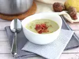 रेसिपी टोपिनाम्बूर, आलू और बेकन का वेलौटे