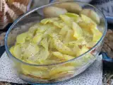 रेसिपी आलू और स्मोक्ड सैल्मन का अनूठा ग्रेटिन!