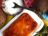 रेसिपी माइक्रोवेव में 8 मिनट में कोको फ्लान