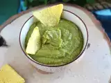 रेसिपी मटर और नींबू के साथ गुआकामोल
