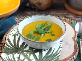 रेसिपी कद्दू और लाल दाल का सूप