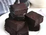 रेसिपी चॉकलेट का केक बिना अंडे, बिना ओवन, बिना लैक्टोज