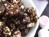 रेसिपी चॉकलेट और मार्शमैलो की पॉपकॉर्न