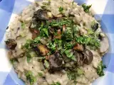 रेसिपी मशरूम के साथ हाइपर क्रीमी रिसोट्टो