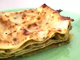 रेसिपी Lasagne con आर्टिचोक और रिकोटा