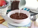 रेसिपी चॉकलेट के चिउड़े के चावल। कोको पॉप्स