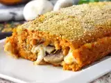 रेसिपी कद्दू का पोल्पेटोन मशरूम और स्कैमोरज़ा पनीर के साथ: स्वादिष्ट और आसान ओवन में बनाने की विधि