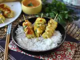 रेसिपी चिकन के शिश कबाब और उनकी साटे सॉस, एशिया की ओर एक पाक यात्रा!