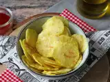 रेसिपी माइक्रोवेव में बने आलू के चिप्स