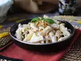 रेसिपी पास्ता रिकोटा और नट्स के साथ: क्रीमी और कुरकुरी