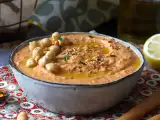 रेसिपी लाल मिर्च का हुमस