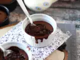 रेसिपी एयर फ्रायर में अतिरिक्त बहने वाले चॉकलेट फोंडेंट!