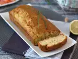 रेसिपी स्मोक्ड सैल्मन, नींबू और चिव्स का केक
