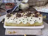 रेसिपी आसान रोल क kinder bueno का स्वाद, जन्मदिन के केक या क्रिसमस के लिए लॉग के रूप में परफेक्ट!