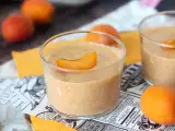 रेसिपी अप्रिकोट की मूस बनाना बहुत आसान है, बिना पकाए और थोड़े सामग्री के साथ!