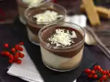 रेसिपी चॉकलेट और टुरॉन के कप। आसान नुस्खा