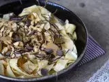 रेसिपी चॉकलेट और मूंगफली के साथ टैग्लियाटेल क्रेप्स!