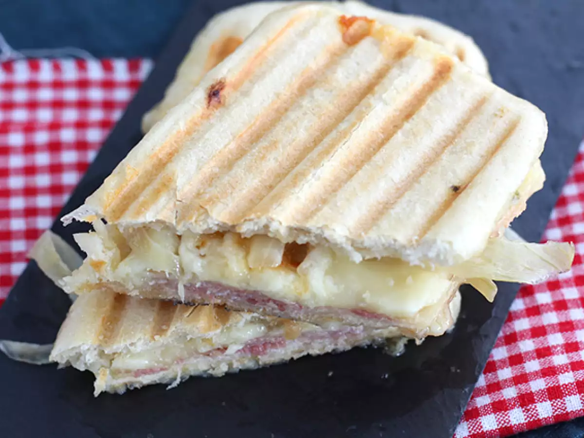 रेसिपी पनीनी à la raclette