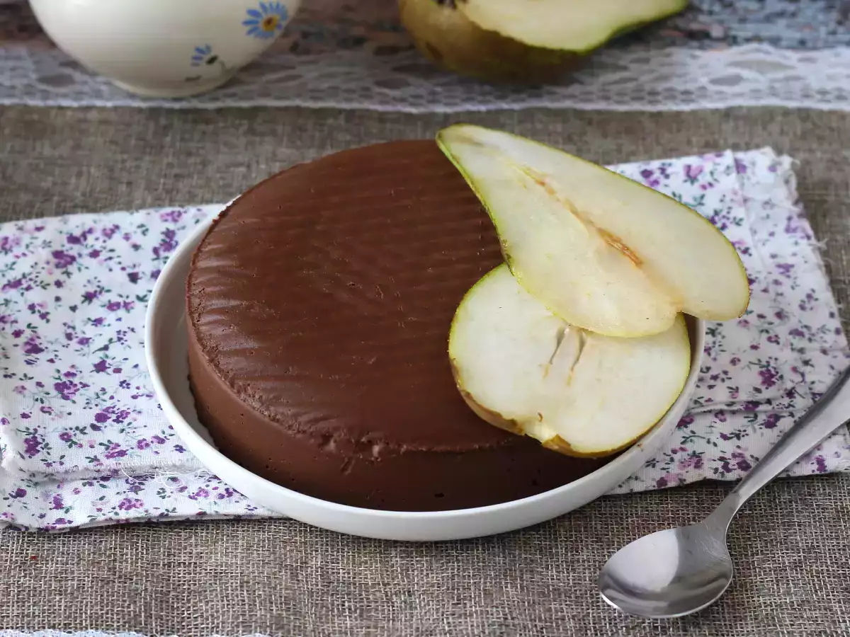 रेसिपी फज पियर चॉकलेट, केवल 2 सामग्री के साथ बनाने के लिए सुपर आसान मिठाई!