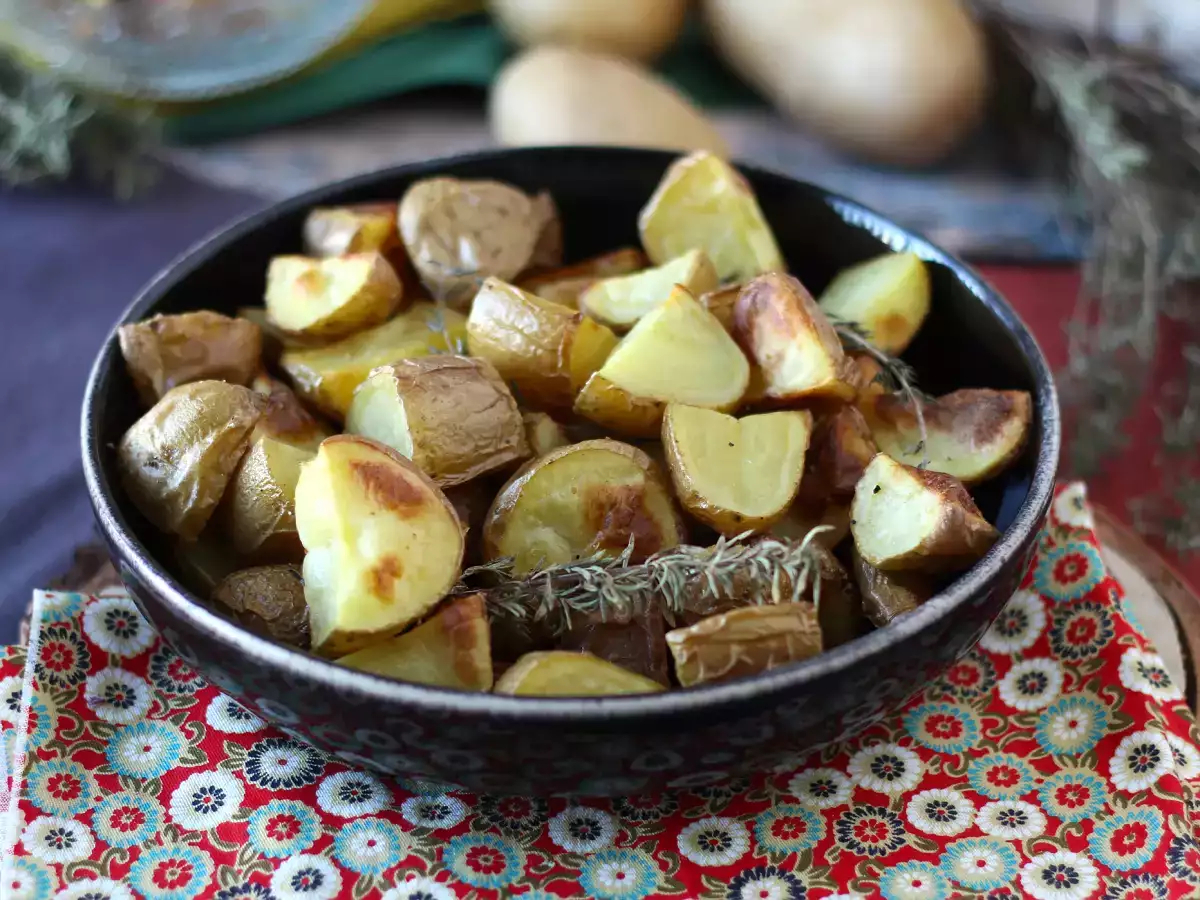 रेसिपी ओवन में भुनी हुई आलू, क्लासिक और नाकाम recipe