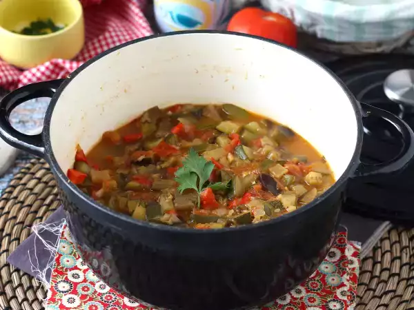 रेसिपी रातातौइल, आसान नुस्खा