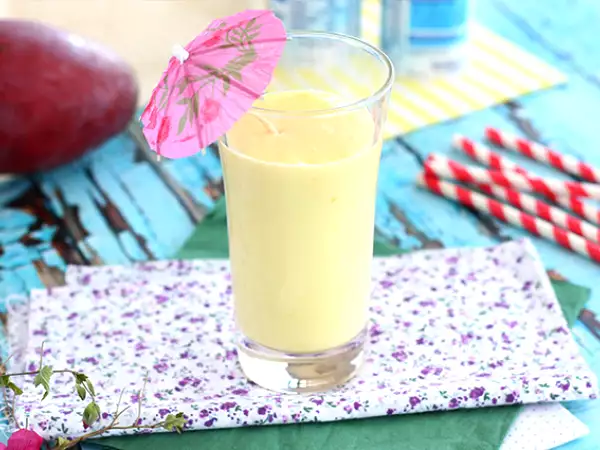 रेसिपी तेज़ आम का लस्सी