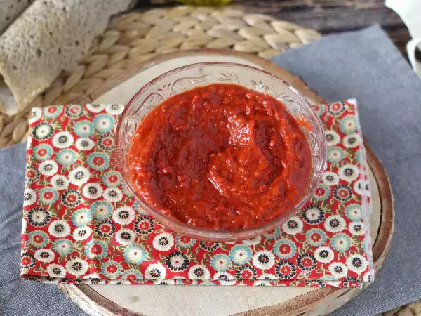 रेसिपी लाल मिर्च की टार्टिनेड: यह अपेरिटिफ के लिए कुछ नया है!