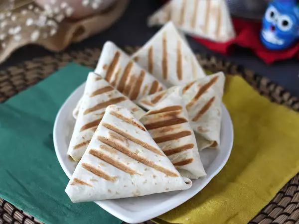 रेसिपी टैकोस समोसा शाकाहारी