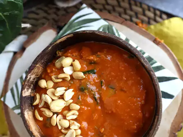 रेसिपी अफ्रीकी सूप: टमाटर, मूंगफली और चुकंदर - african peanut soup