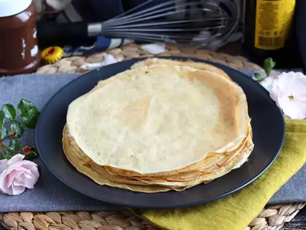 रेसिपी बियर क्रेप्स का आटा