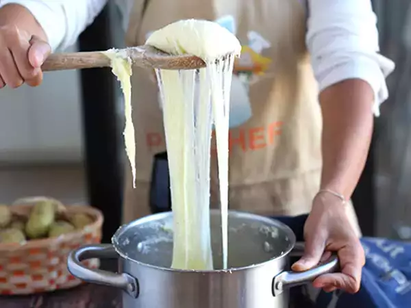 रेसिपी Aligot saucisse