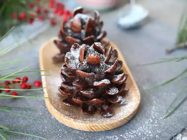 रेसिपी अपने ब्राउनी को चॉकलेट के शंकु में बदलें!