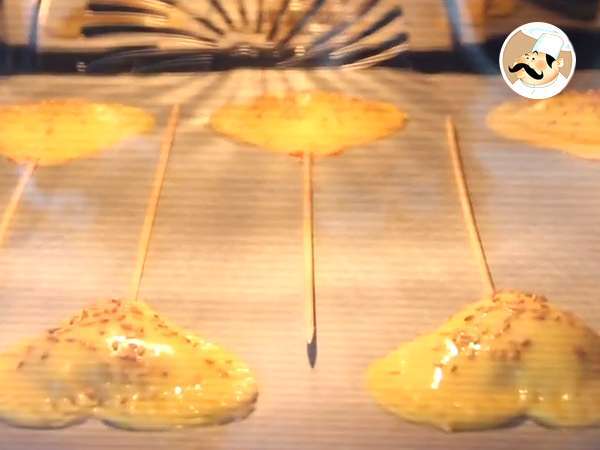 पाई पॉप्स दिल के आकार में संत वेलेंटाइन के लिए - तैयारी चरण 8