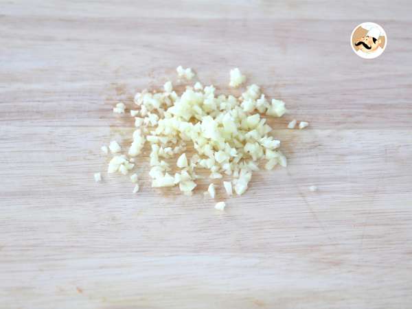 लहसुन और धनिये की ब्रेड - तैयारी चरण 3