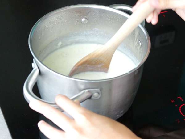 दूध का चावल आसान - तैयारी चरण 4