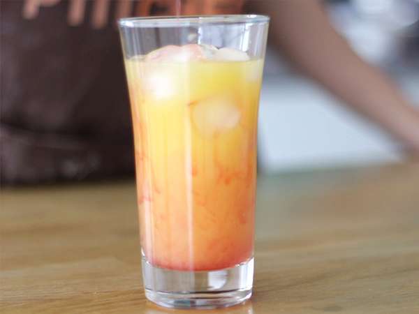 Tequila Sunrise ताज़गी भरा - तैयारी चरण 2