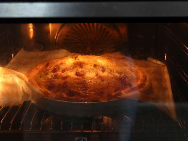 क्विच लोरेन घर का बना, आसान नुस्खा - तैयारी चरण 4