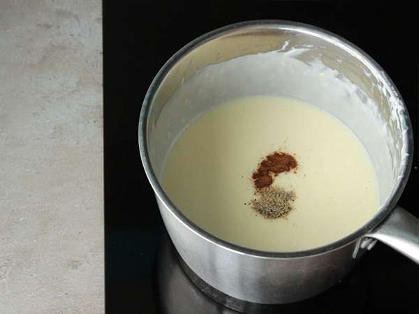 बेशमेल सॉस, आसान नुस्खा - तैयारी चरण 3