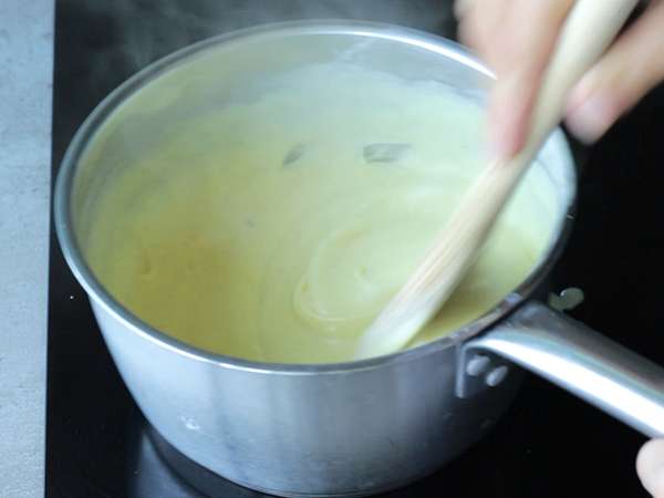 बास्क केक, विस्तृत में व्याख्या की गई विधि - तैयारी चरण 7