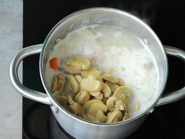 आसान बेज़ी का सूप - तैयारी चरण 4