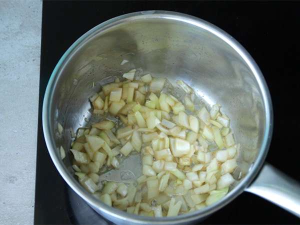 ज़ुकीनी का वेलौटे - तैयारी चरण 1