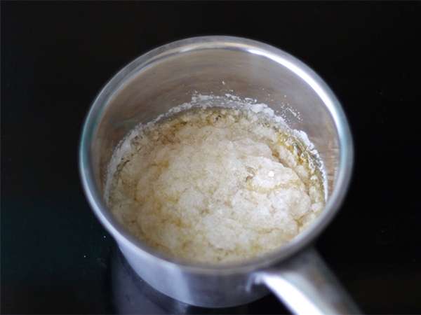 कोकोनट फ्लान - तैयारी चरण 1