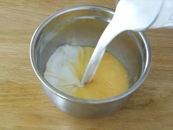 कोकोनट फ्लान - तैयारी चरण 2