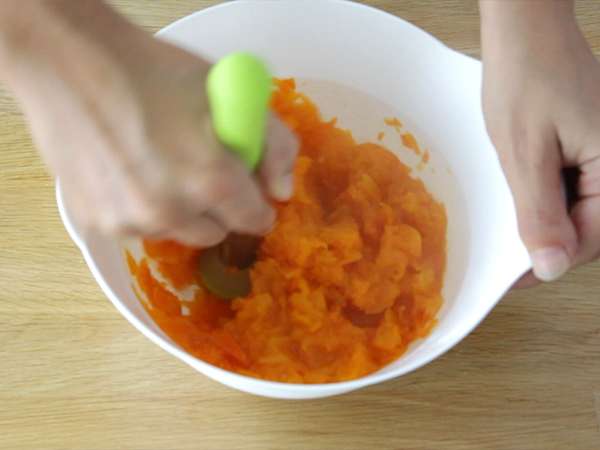 कद्दू की पाई - तैयारी चरण 2
